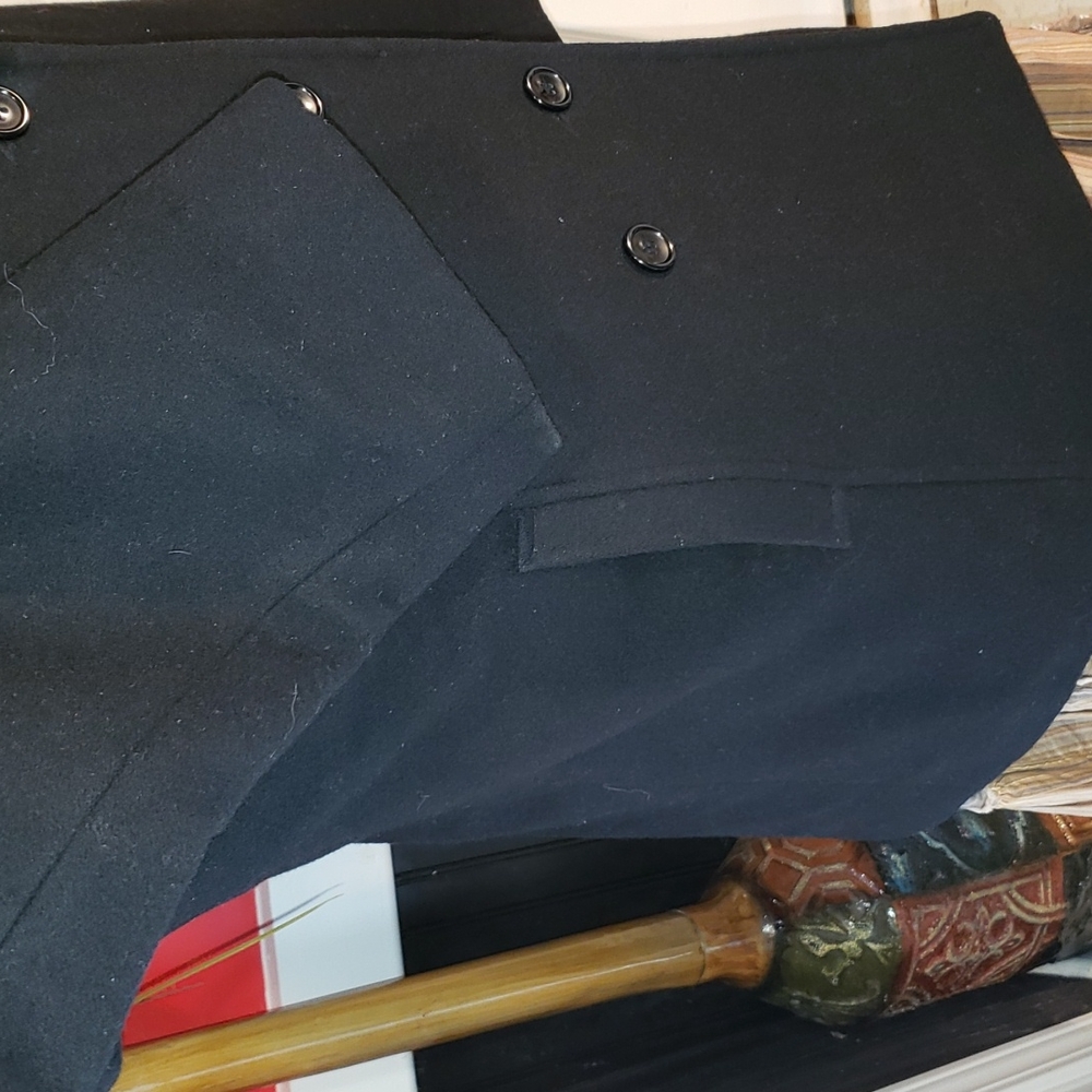 💘 HERMAN KAY WOOL BLEND DOUBLE-BREASTED PEA-COAT WOMENS SPORTS JACKET COAT - Picture 7 of 14